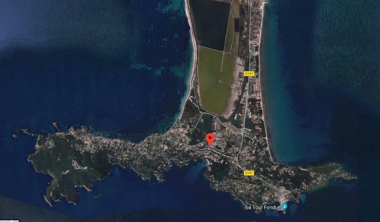 Petit Moulin-T3 Giens-Clim-Parking Apartment Hyeres Exterior photo